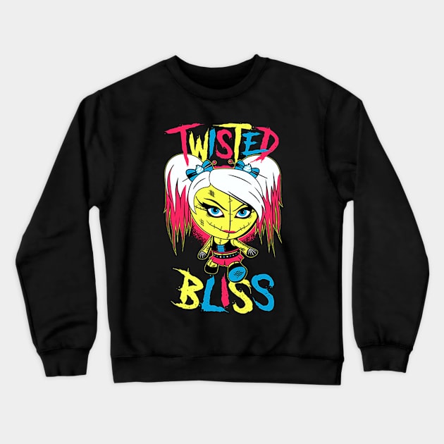 Twisted Bliss Puppy Crewneck Sweatshirt by cindo.cindoan